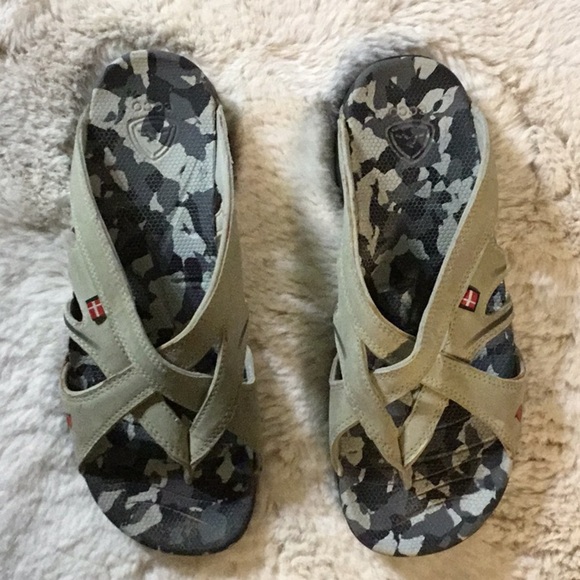 ECCO Slip On Water Flip Flop Shoes size 36 - Picture 3 of 16